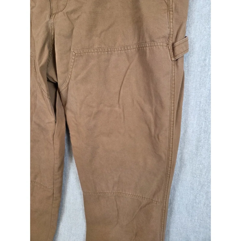 Gap Double Knee‎ Cargo Pants Men's 40x32 Carpenter Brown Cotton Canvas Straight
